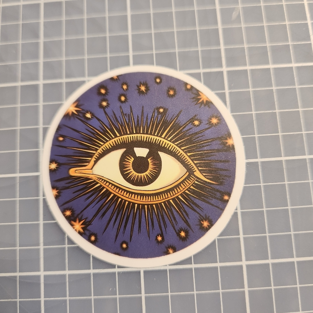 10/$10 Sticker Celestial Moon Eye